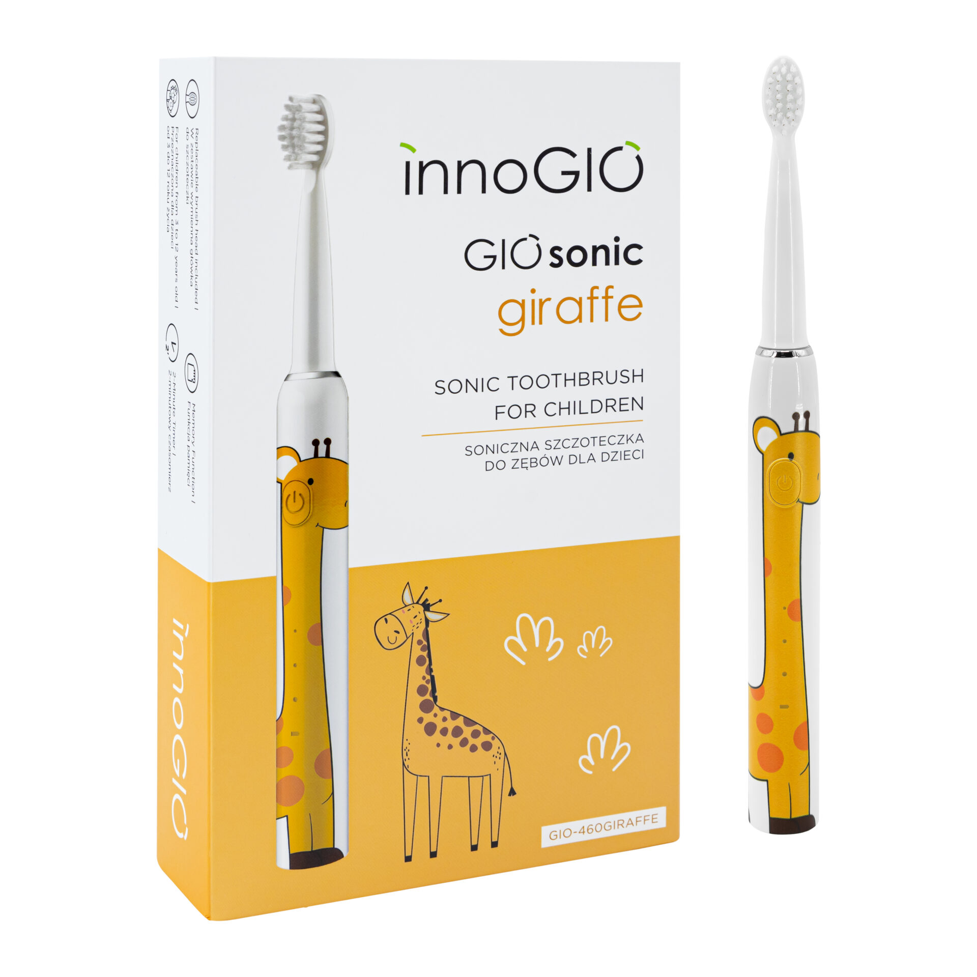 InnoGIO spazzolino sonico GIOsonic Giraffe imagen producto